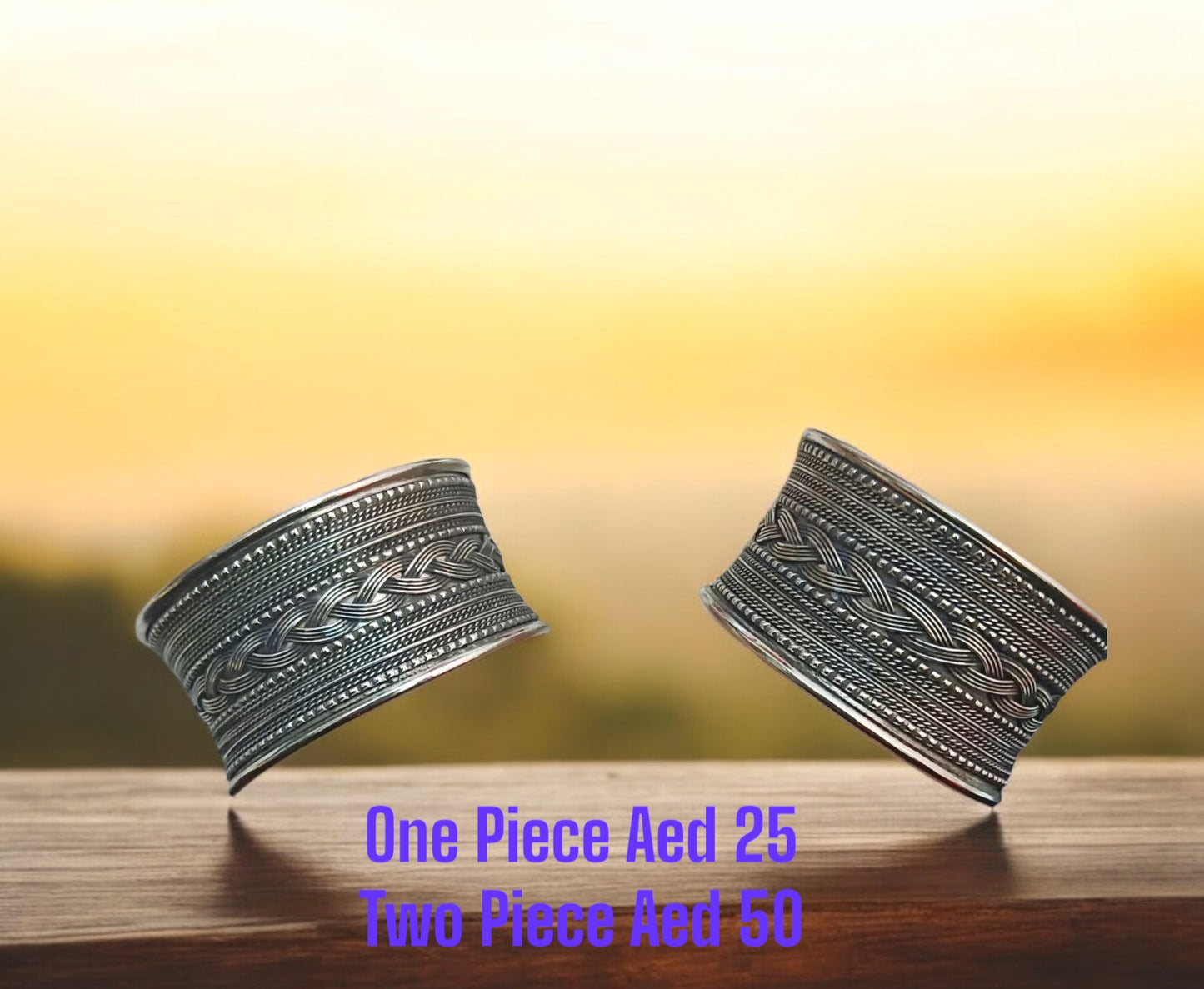 92009-KDO Classic Kada With Oxidized Plating