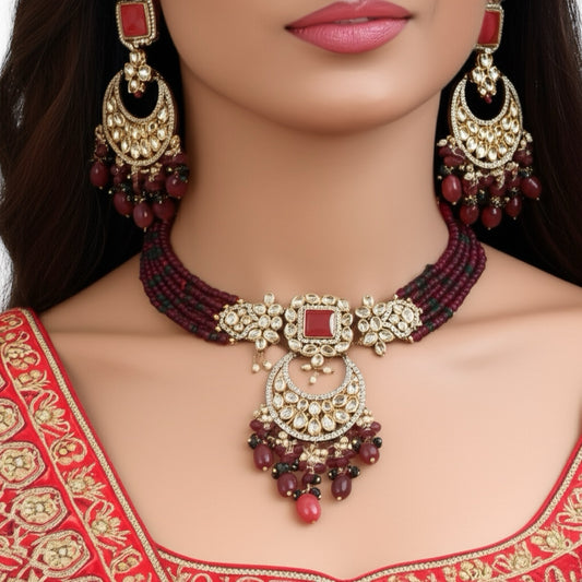 915009-NS Cz Delicate Necklace