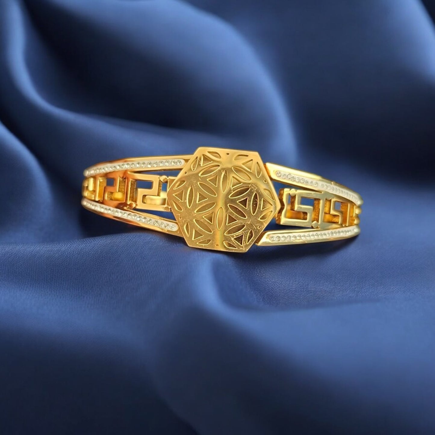 92259-KW-Western Steel Anti Tarnish Kada-Design 4