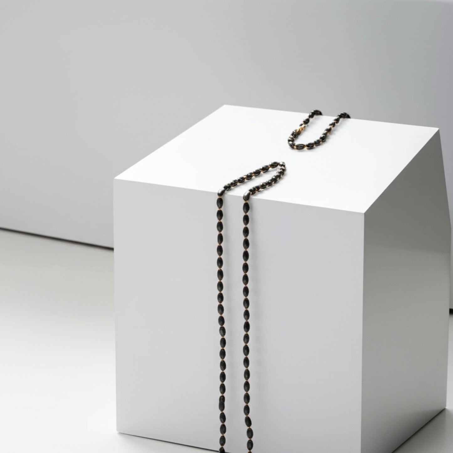 431554 Cz Classic Mala Necklace With Gold Plating