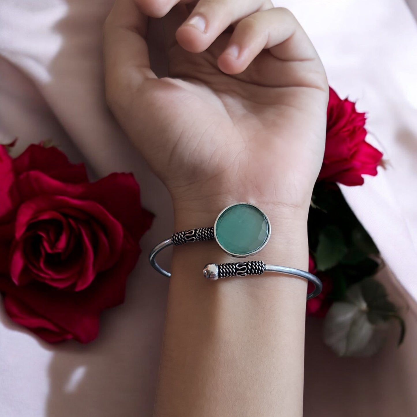 91509 BRO Classic Kada With Oxidised Plating-Mint