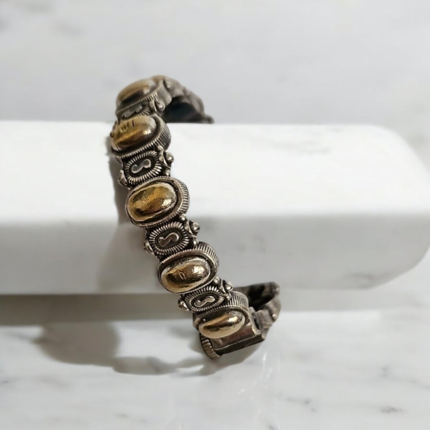 94409-KDO Classic Kada With Oxidized Plating- Design 1