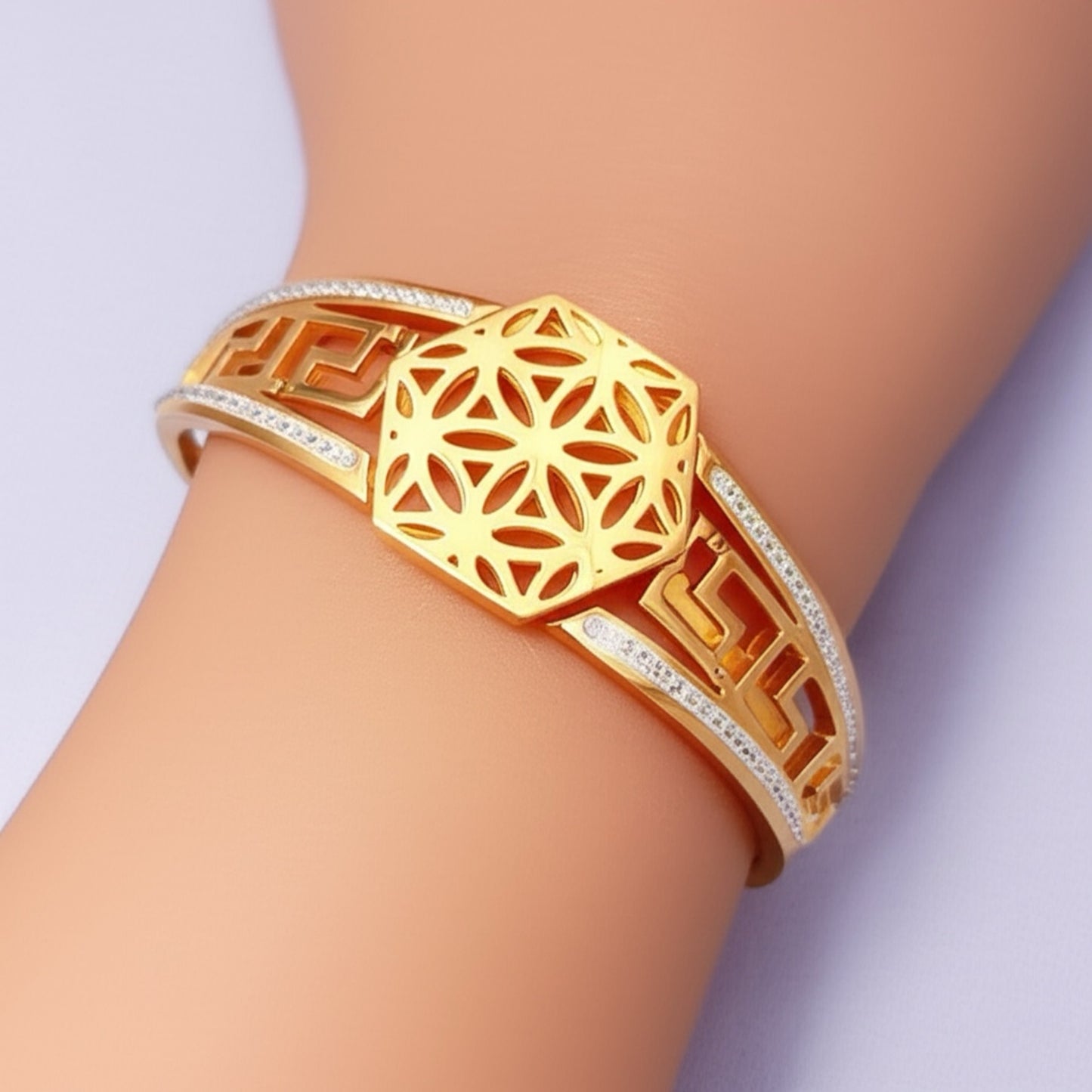 92259-KW-Western Steel Anti Tarnish Kada-Design 4