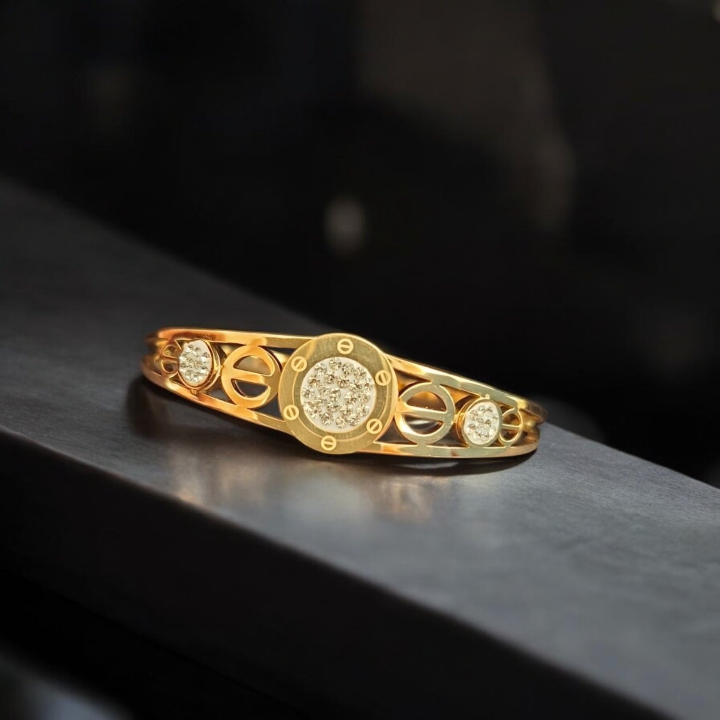 92259-KW-Western Steel Anti Tarnish Kada-Design 2