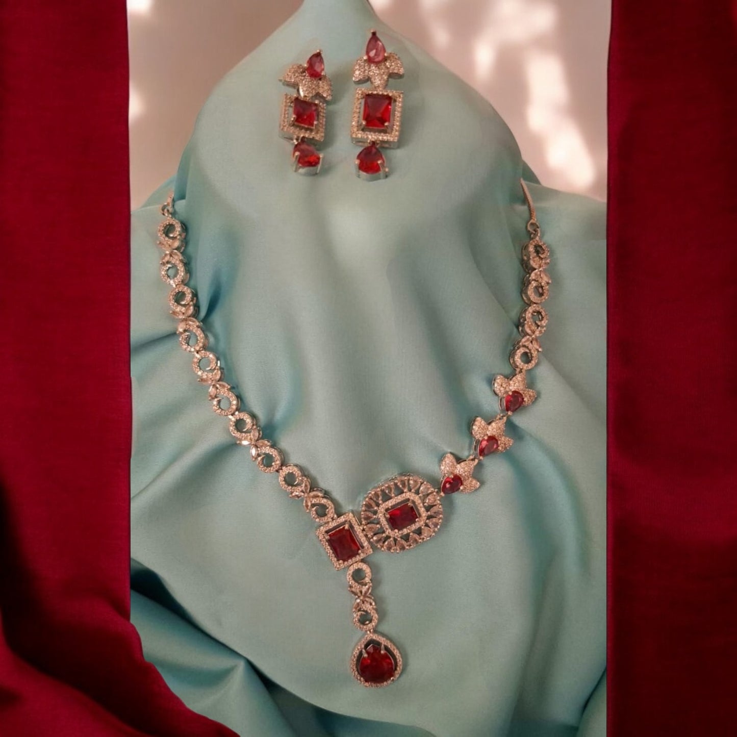 95509-NS Cz Delicate Necklace