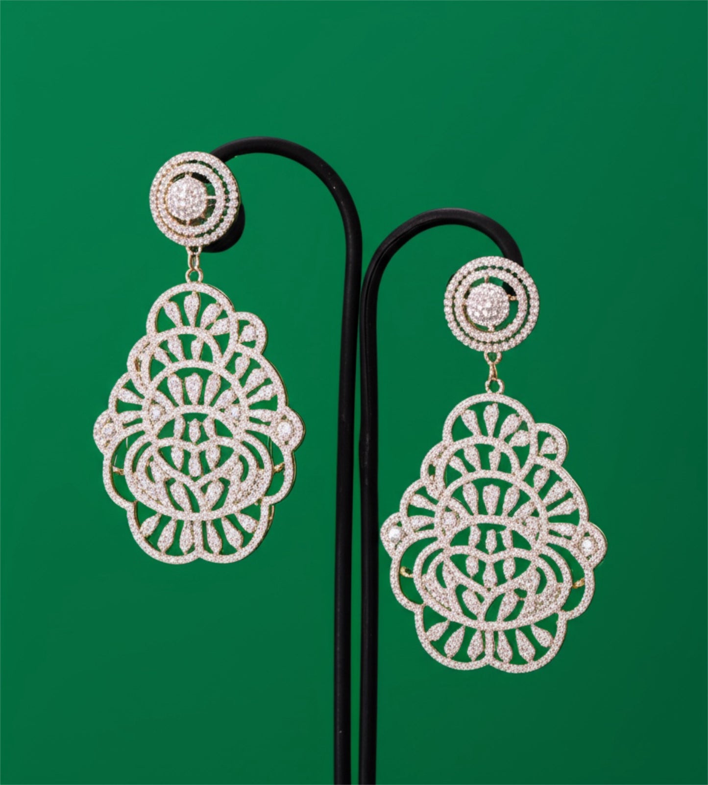 422162 American Diamond Classic Earring