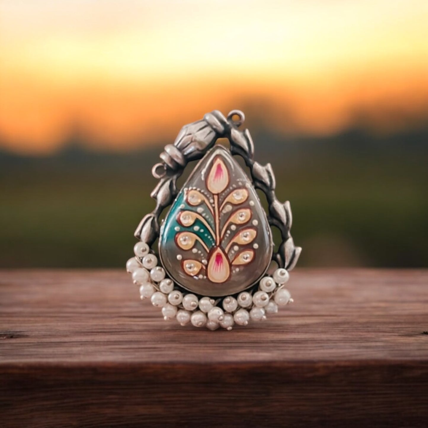 93509-RNO Ring With Oxidised Plating-Grey