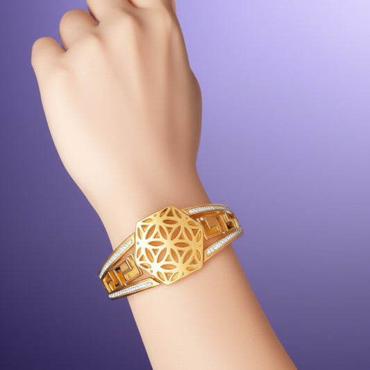 92259-KW-Western Steel Anti Tarnish Kada-Design 4