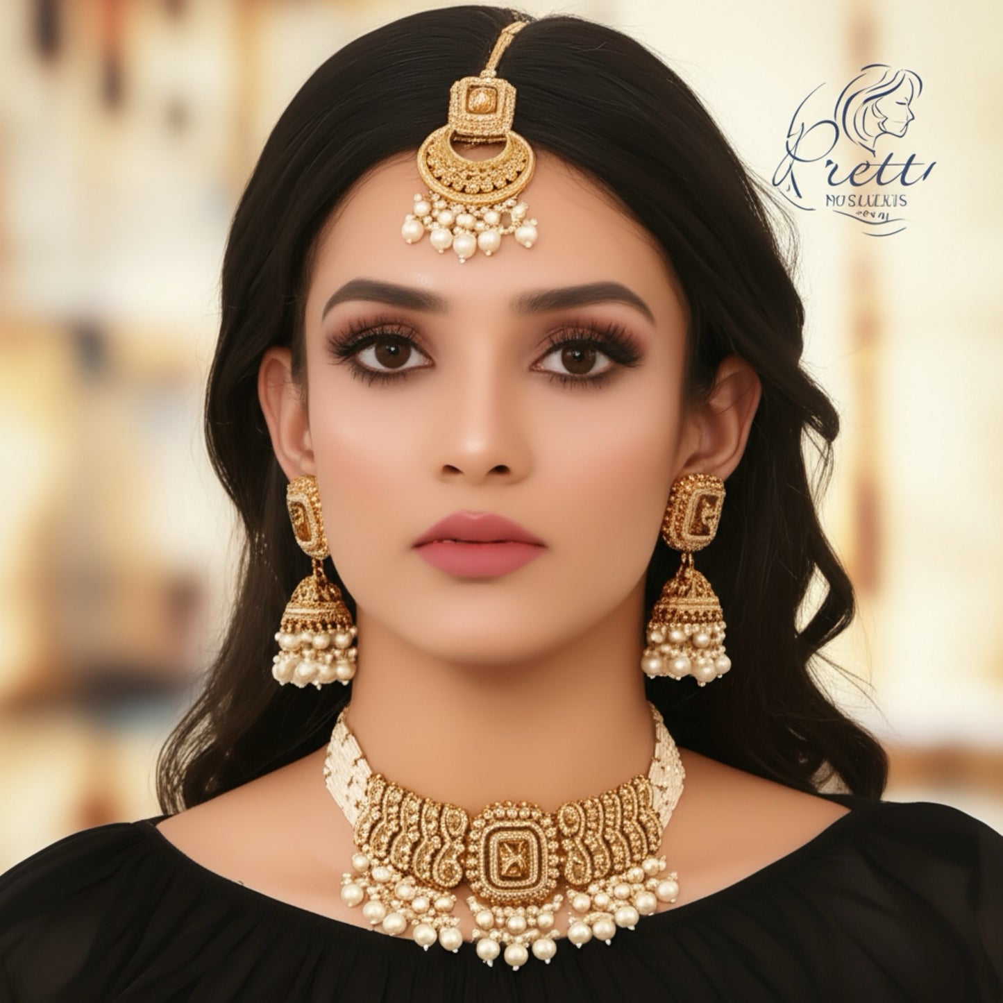 913009-NS Cz Delicate Necklace