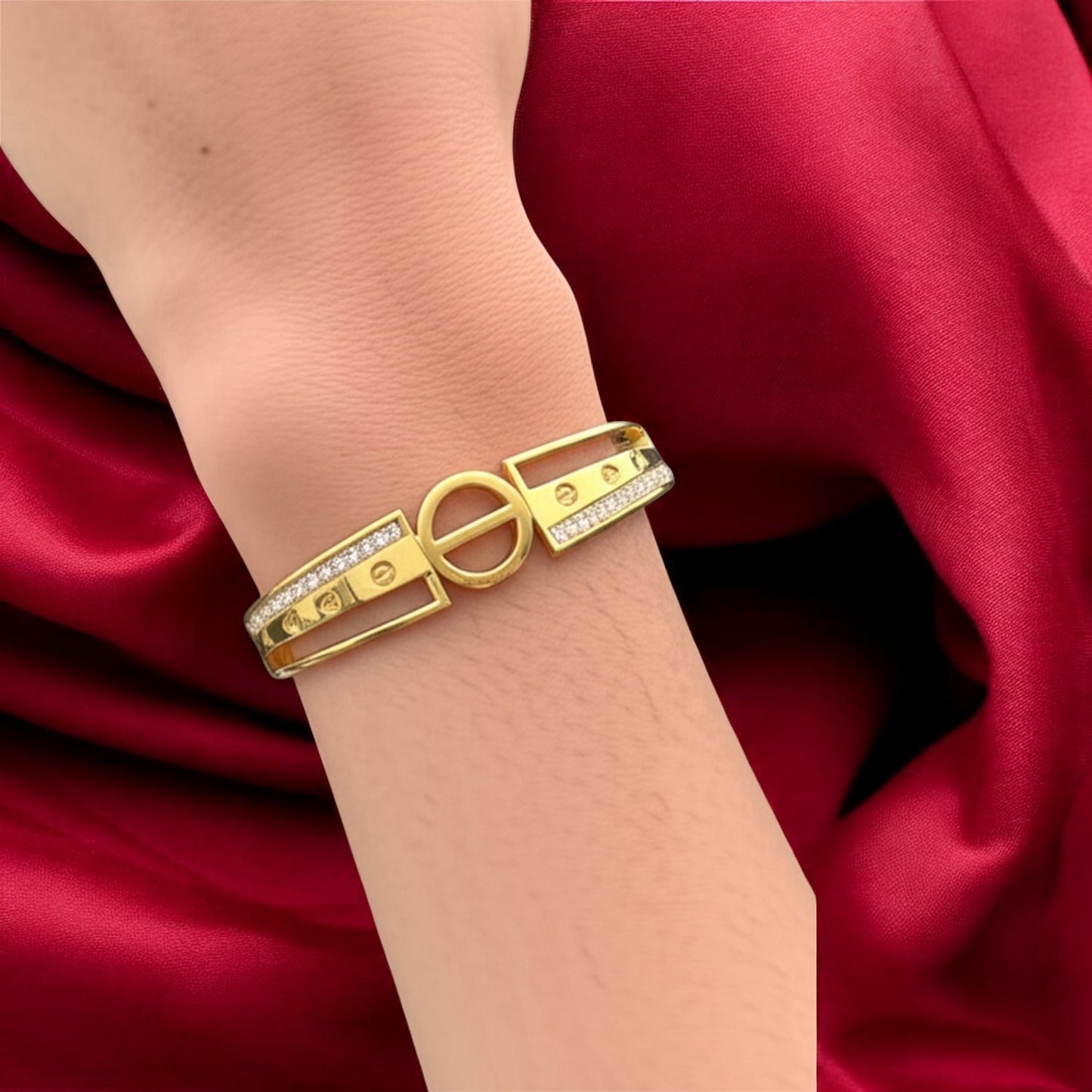 91909-KW-Western Steel Anti Tarnish Kada-Design 3