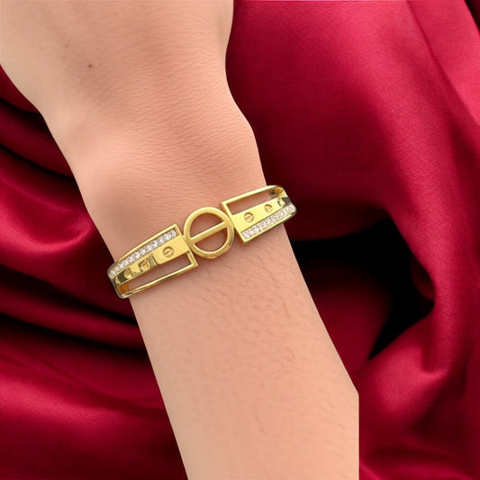 91909-KW-Western Steel Anti Tarnish Kada-Design 3