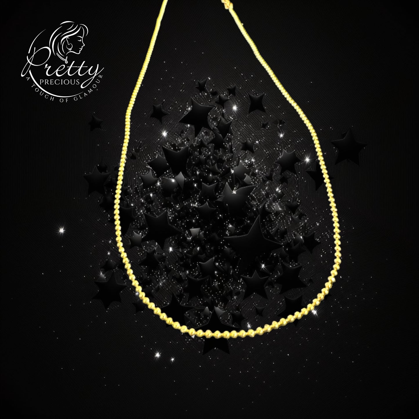 422726 Cz Delicate Chain With Rhodium Plating