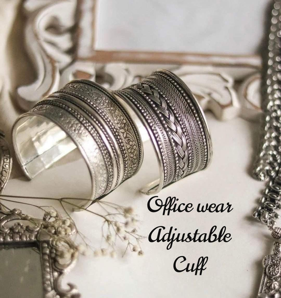 93999-KDO Classic Kada With Oxidized Plating