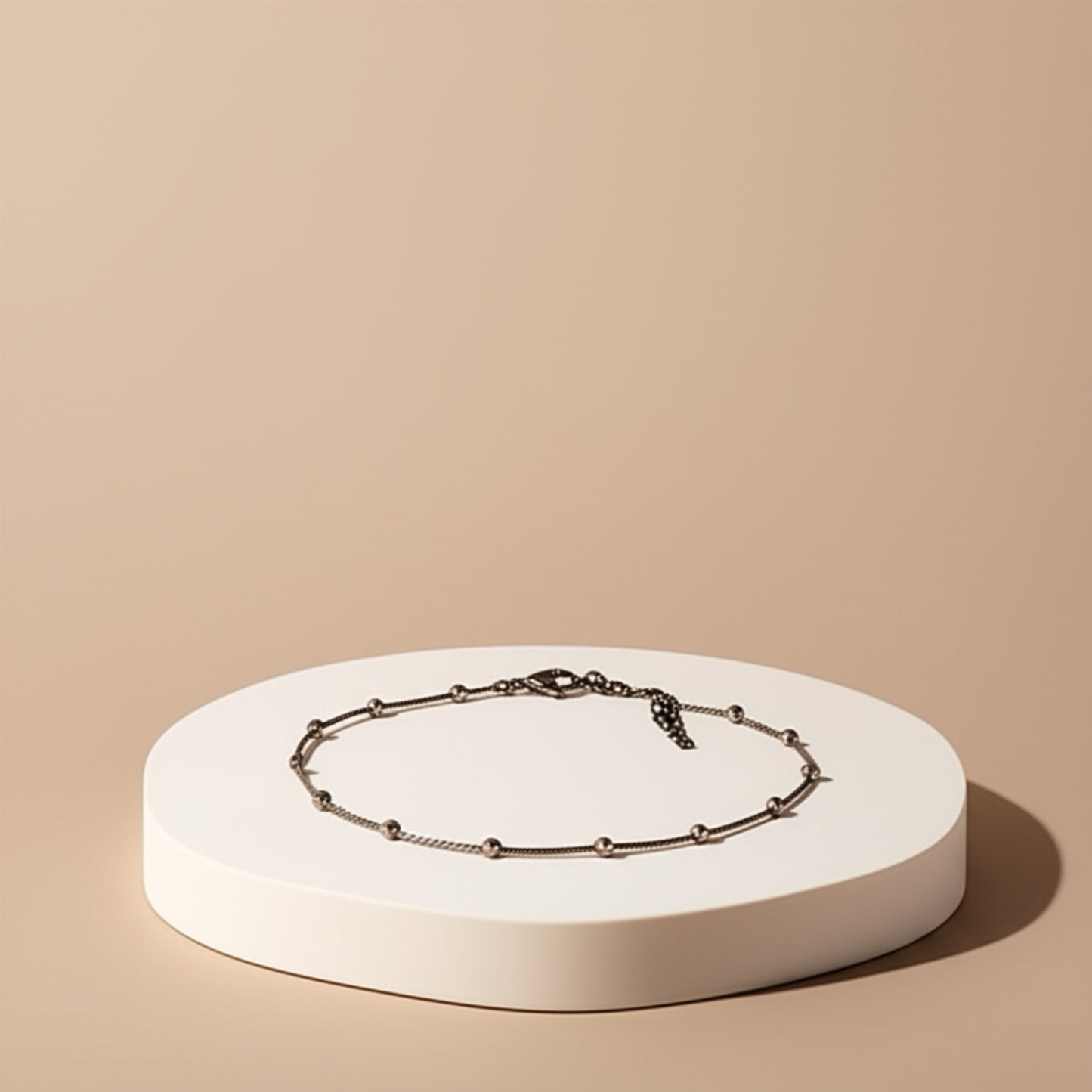 418230 Cz Delicate Chain With Black Plating