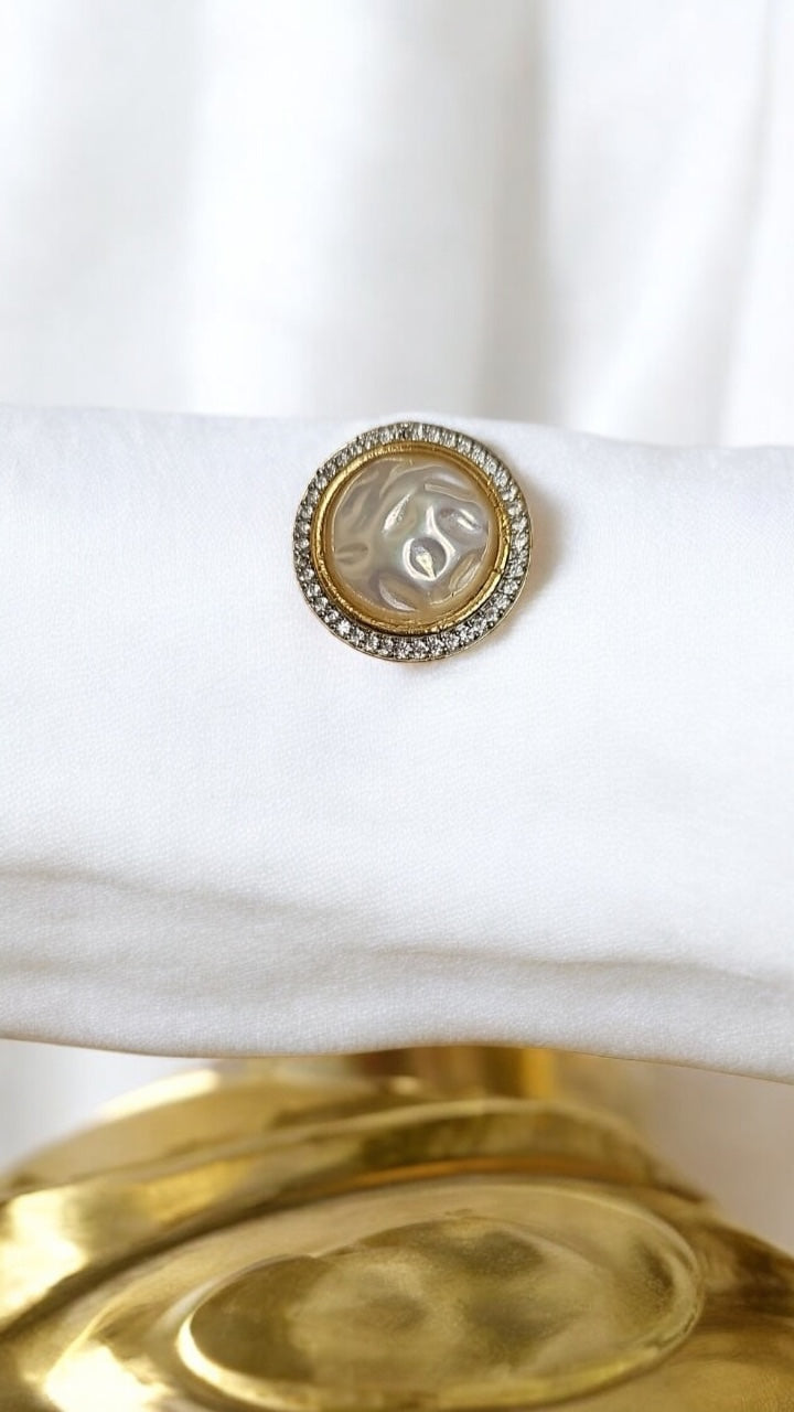 430119 Cz Adjustable Ring Moti