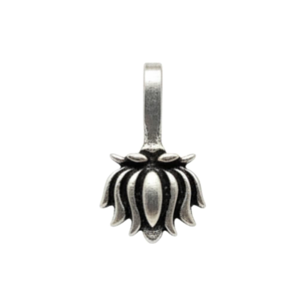 1543-Pretty Precious Oxidised Nose Ring for Women & Girls | Traditional Antique Silver Tone Nose Pin | Ethnic Indian Jewellery | Lightweight & Comfortable | Festive & Daily Wear