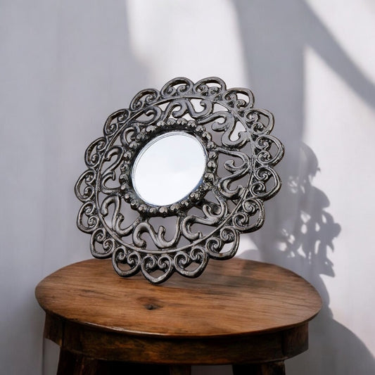 105019 Ring With Oxidised Plating