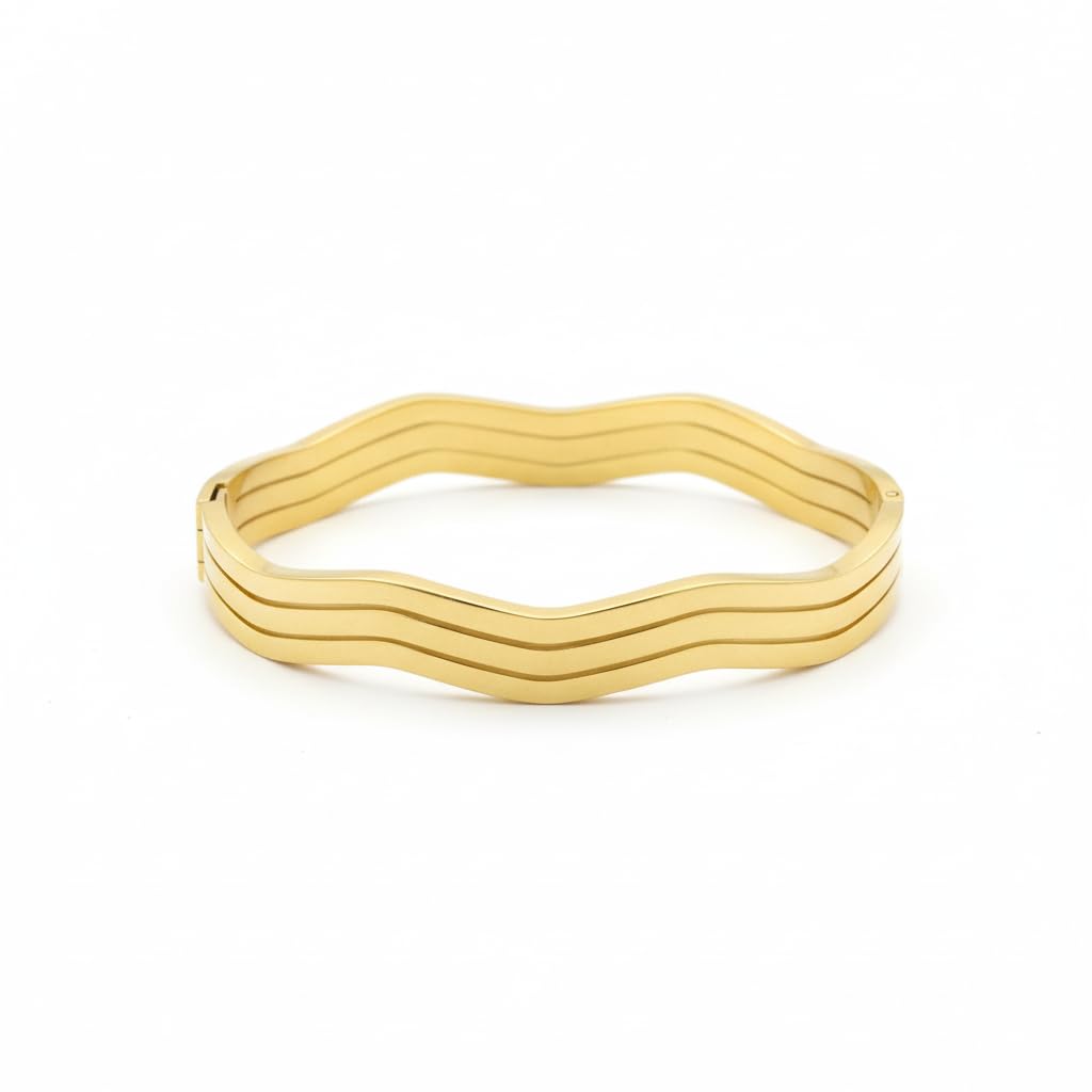 Anti-Tarnish Openable Stainless Steel Kada for Women & Girls, Western Designer Bracelet, Multiple Designs