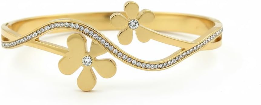 Anti-Tarnish Openable Stainless Steel Kada for Women & Girls, Western Designer Bracelet, Multiple Designs