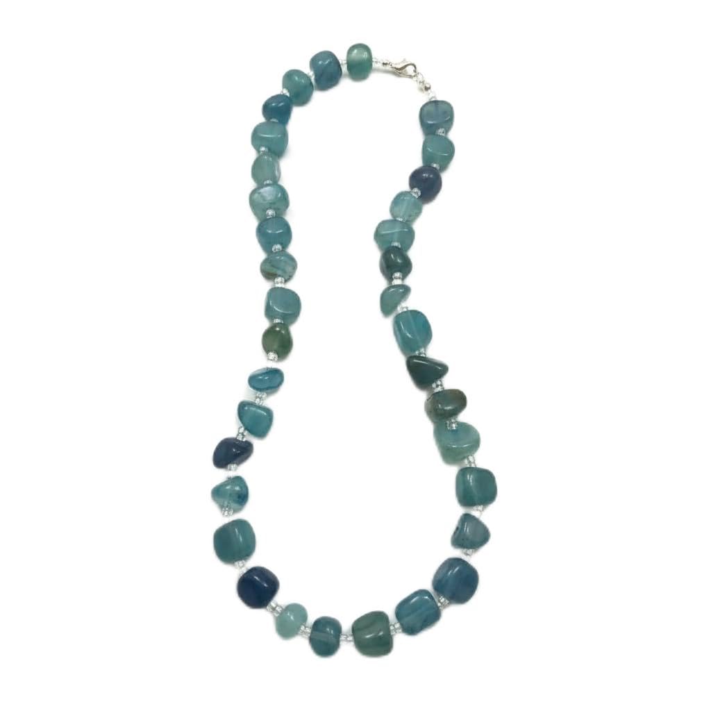 90172-Pretty Precious Beaded Necklace Mala for Women & Girls | Elegant Crystal Bead Chain | Traditional & Western Fashion Jewellery | Lightweight Statement Jewellery-Assorted Colours