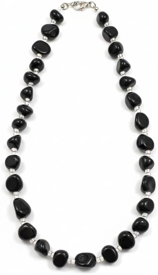 90172-Pretty Precious Beaded Necklace Mala for Women & Girls | Elegant Crystal Bead Chain | Traditional & Western Fashion Jewellery | Lightweight Statement Jewellery-Assorted Colours