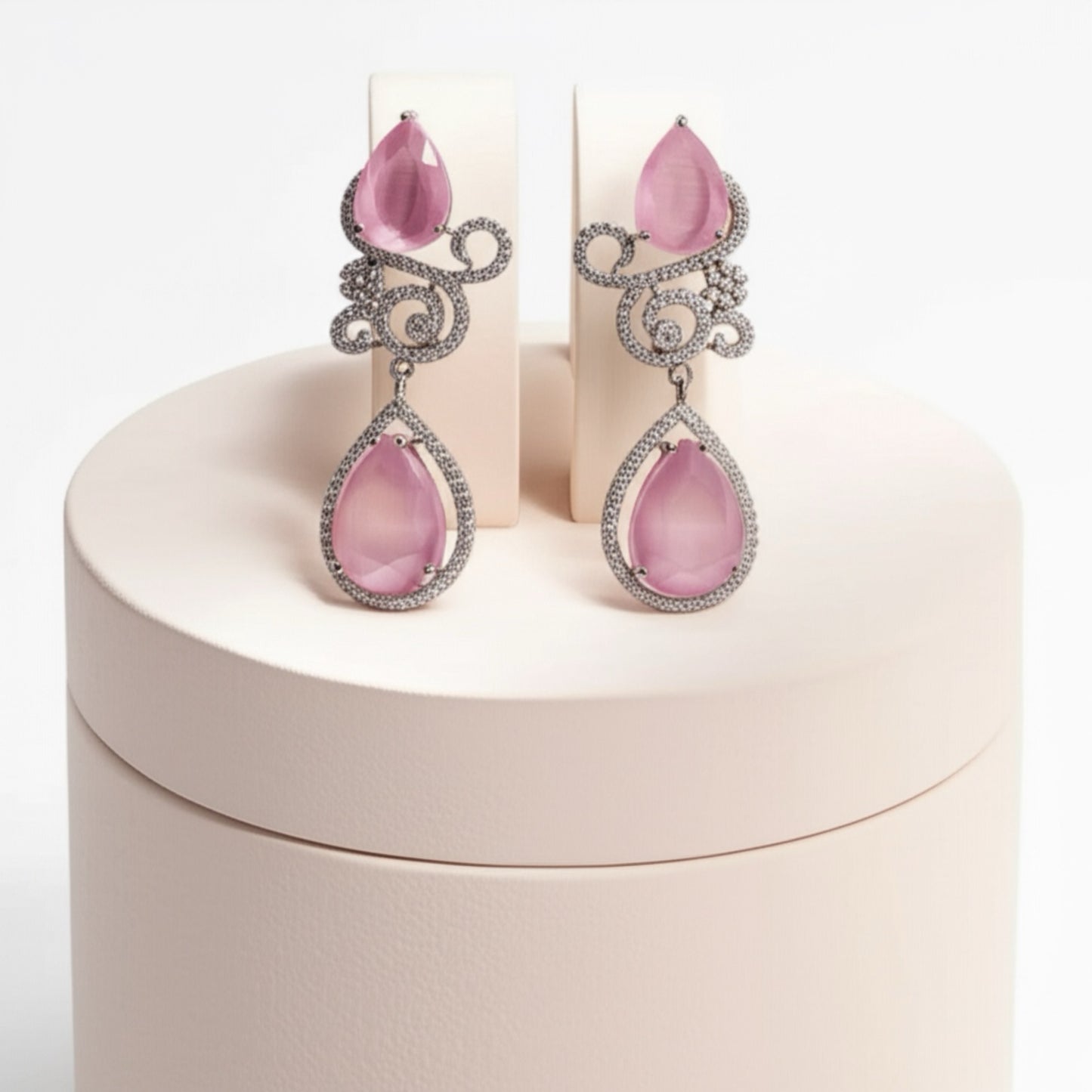 422643-P Earring With Gold/Rhodium Plating