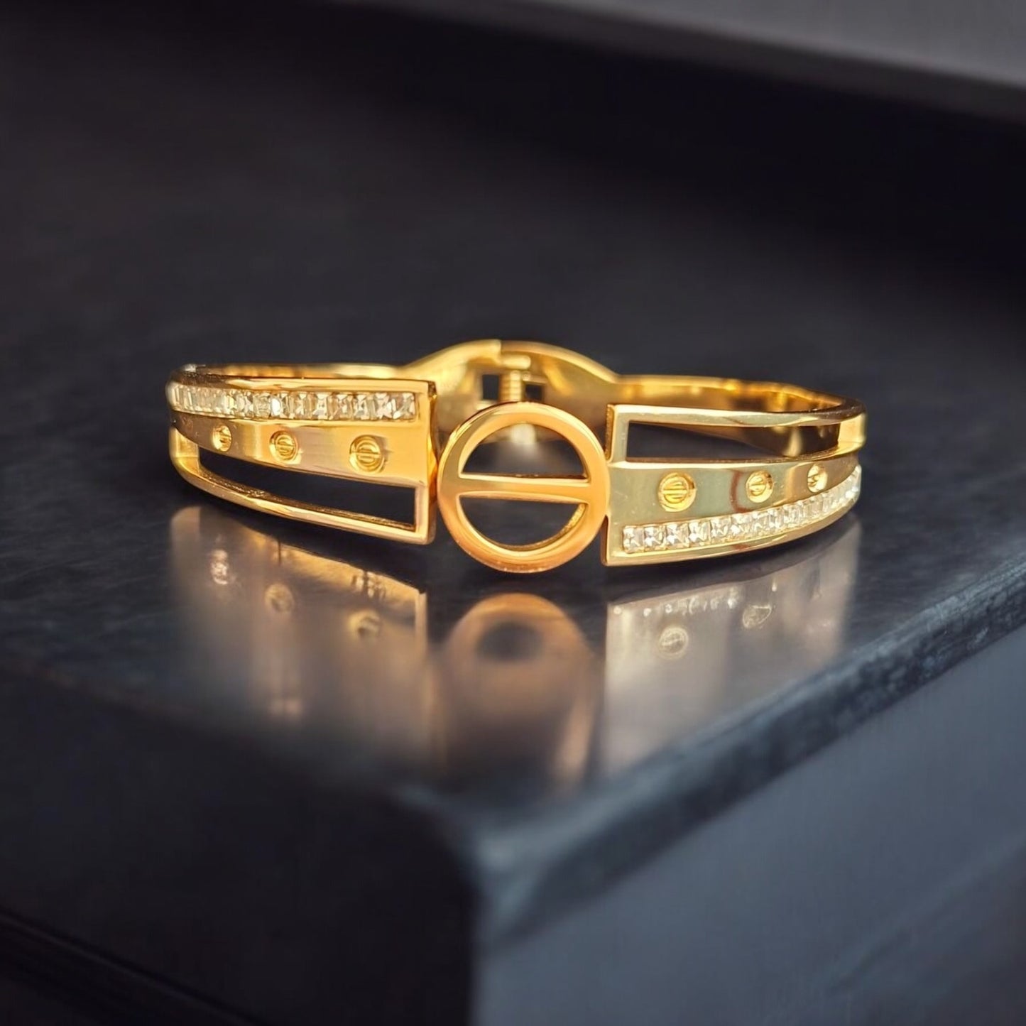 91909-KW-Western Steel Anti Tarnish Kada-Design 3