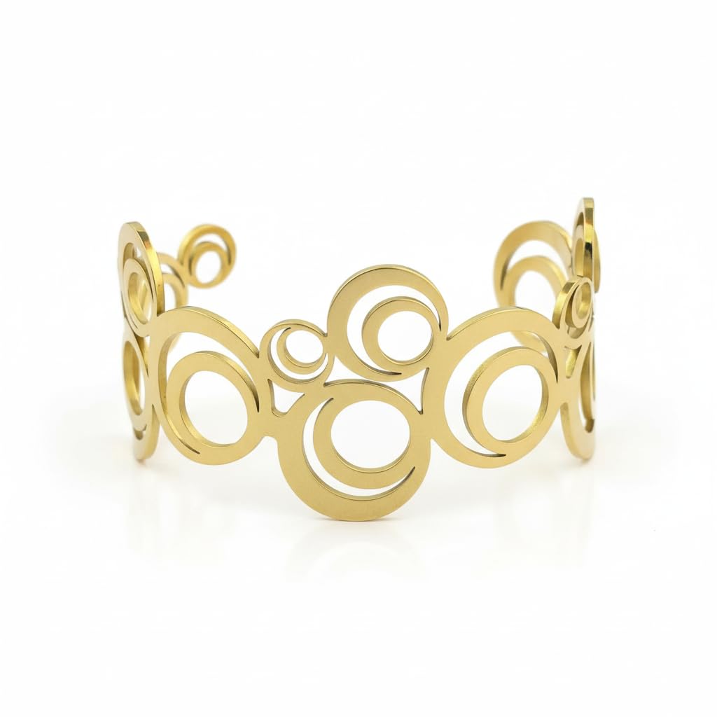 Anti-Tarnish Openable Stainless Steel Kada for Women & Girls, Western Designer Bracelet, Multiple Designs