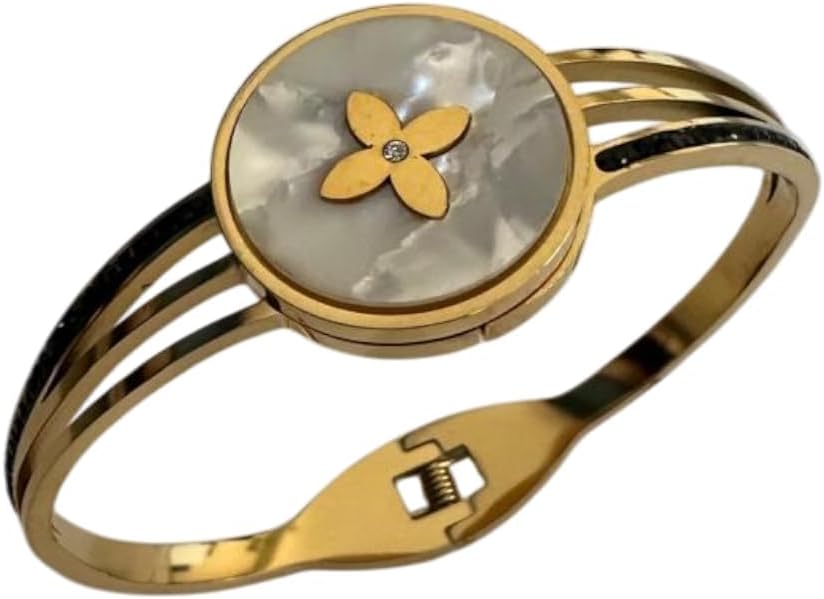 1455-Pretty Precious Anti-Tarnish Openable Stainless Steel Kada for Women & Girls | Western Openable SS Kada | Designer Bracelet
