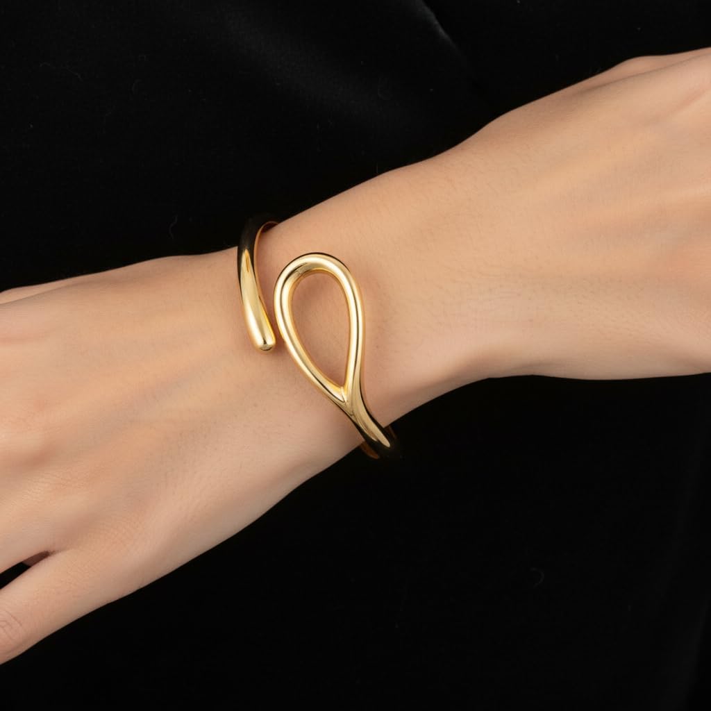 1445-Pretty Precious Anti-Tarnish Openable Stainless Steel Kada for Women & Girls | Western Openable SS Kada | Designer Bracelet