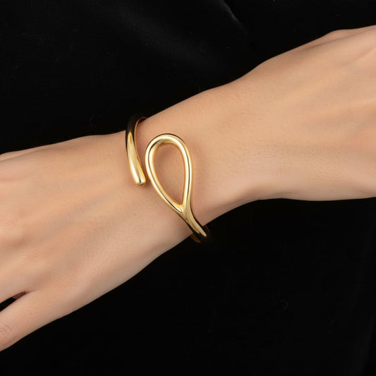 1445-Pretty Precious Anti-Tarnish Openable Stainless Steel Kada for Women & Girls | Western Openable SS Kada | Designer Bracelet