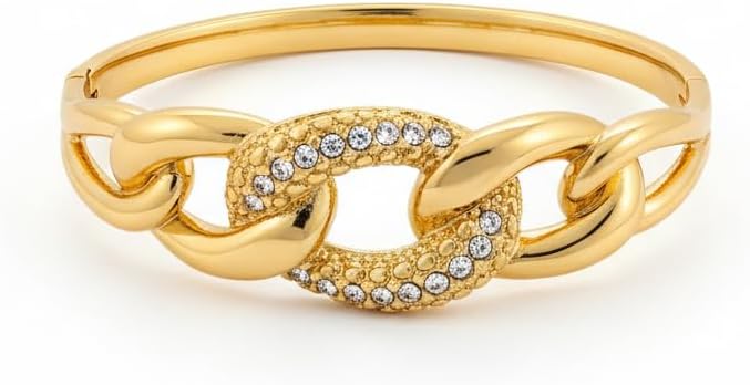 1448-Pretty Precious Anti-Tarnish Openable Stainless Steel Kada for Women & Girls | Western Openable SS Kada | Designer Bracelet