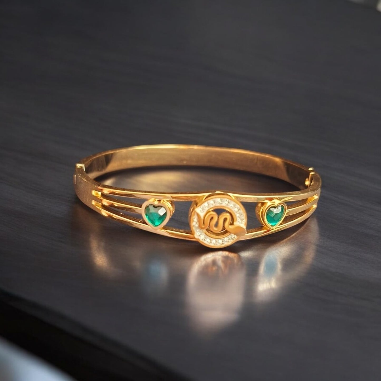 91909-KW-Western Steel Anti Tarnish Kada-Design 1