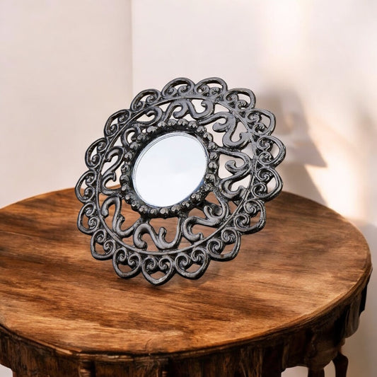 105019 Ring With Oxidised Plating