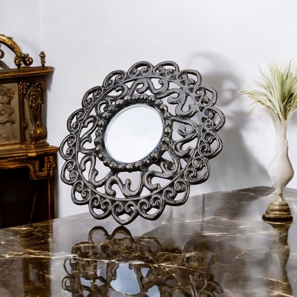 105019 Ring With Oxidised Plating