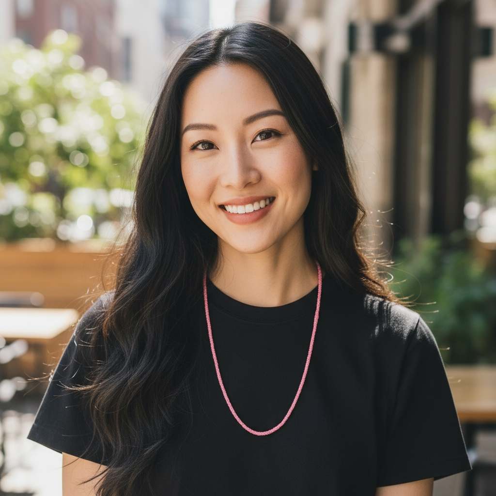 437220 Cubic Zirconia Mala Necklace With Gold Plating-Pink