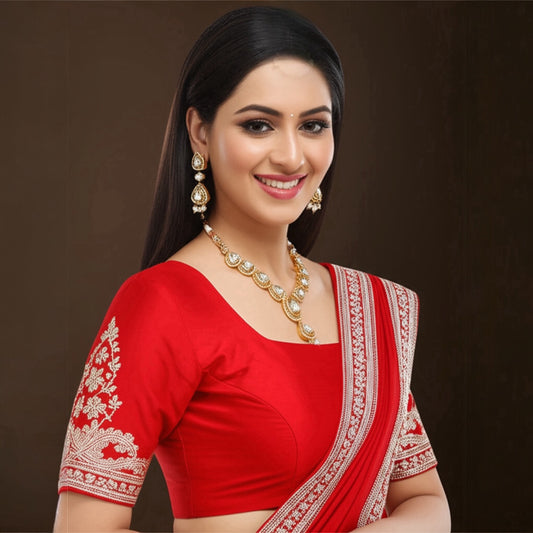 222814 Necklace Set-Indowestern