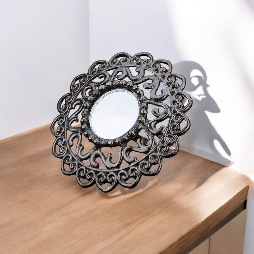 105019 Ring With Oxidised Plating