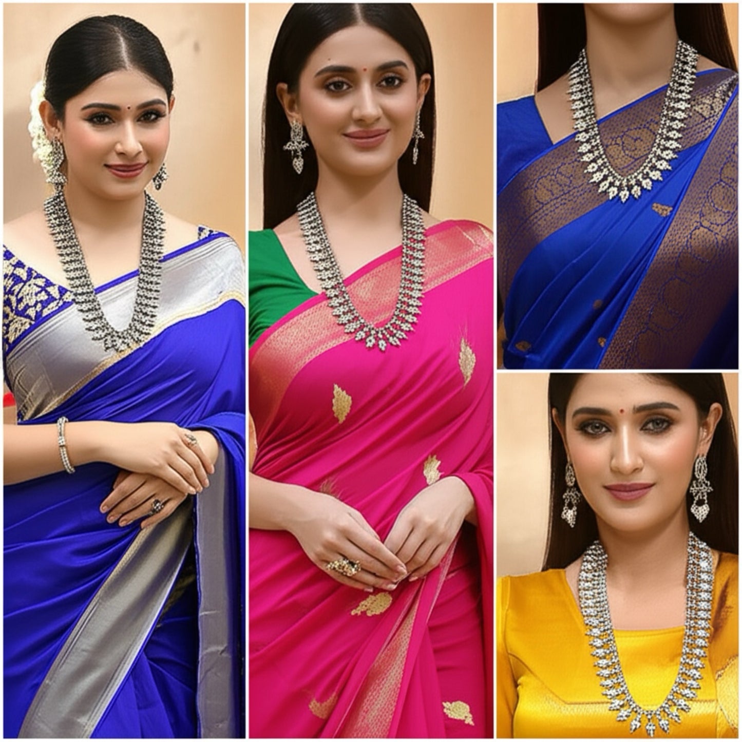 804612 Trendy Necklace With Oxidised Plating