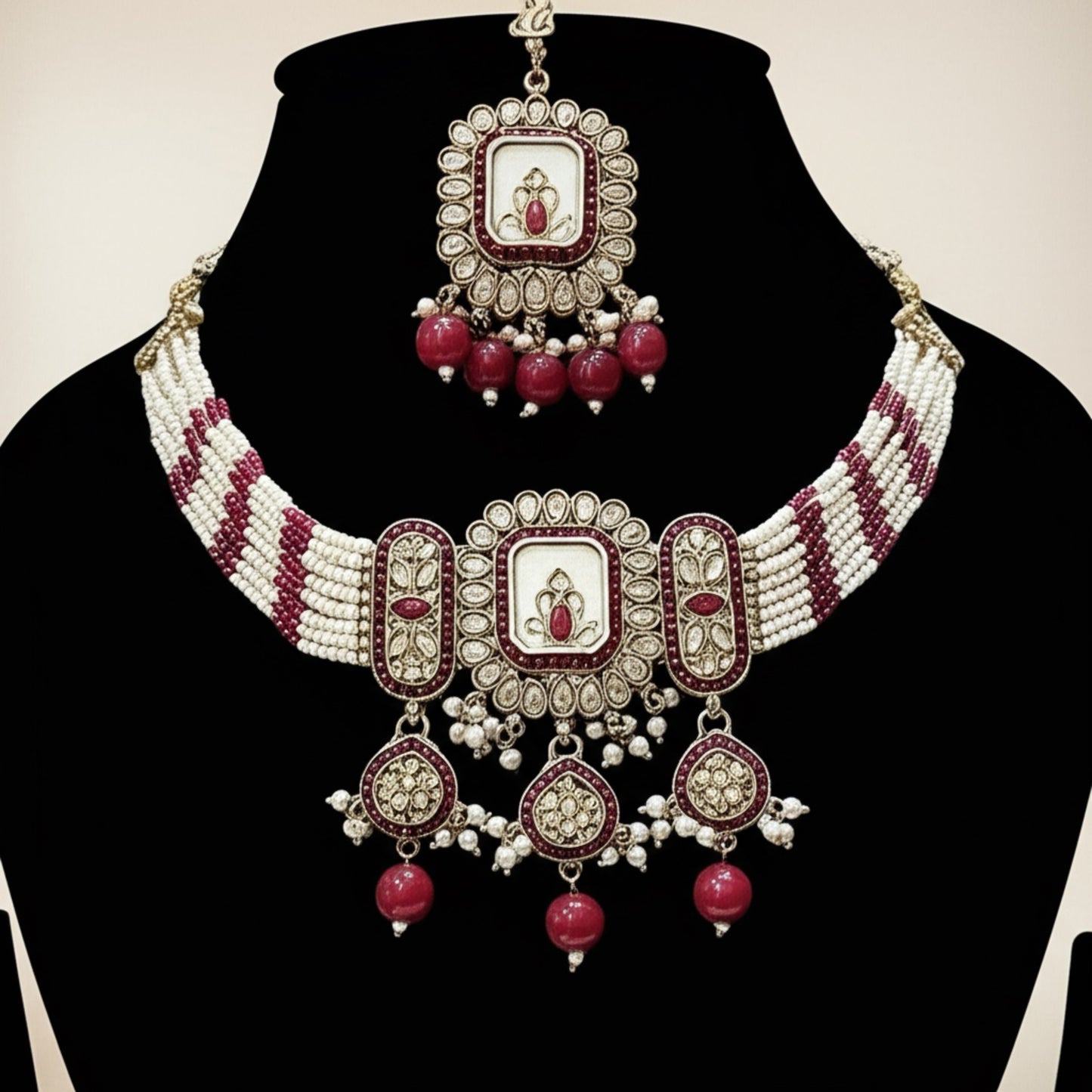 98909-NS Cz Delicate Necklace