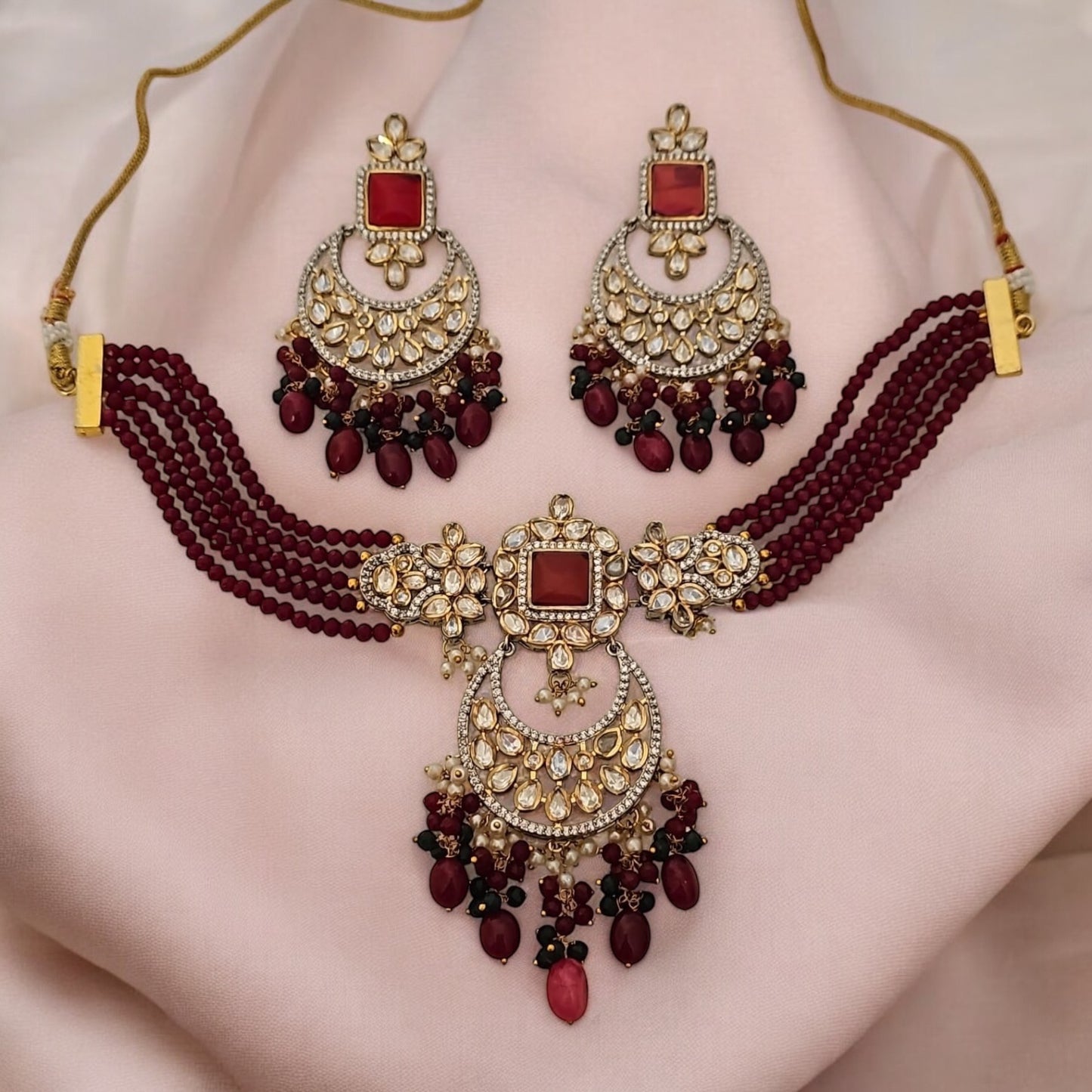 915009-NS Cz Delicate Necklace