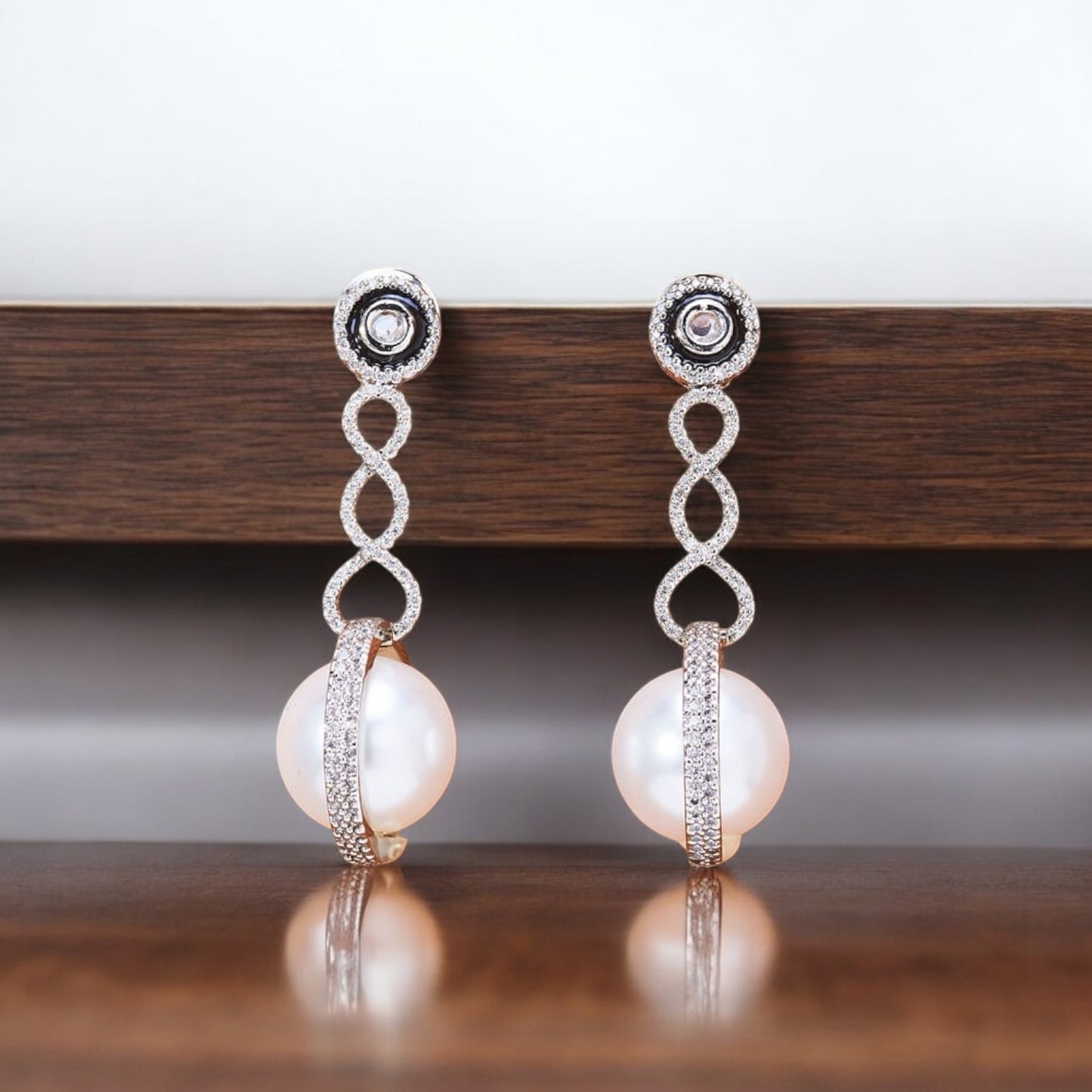 435180 Earring With Rhodium Plating-Silver