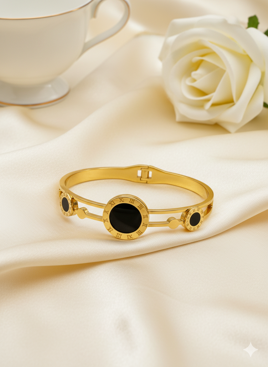 91159-KW-Western Steel Anti Tarnish Kada-Design 1