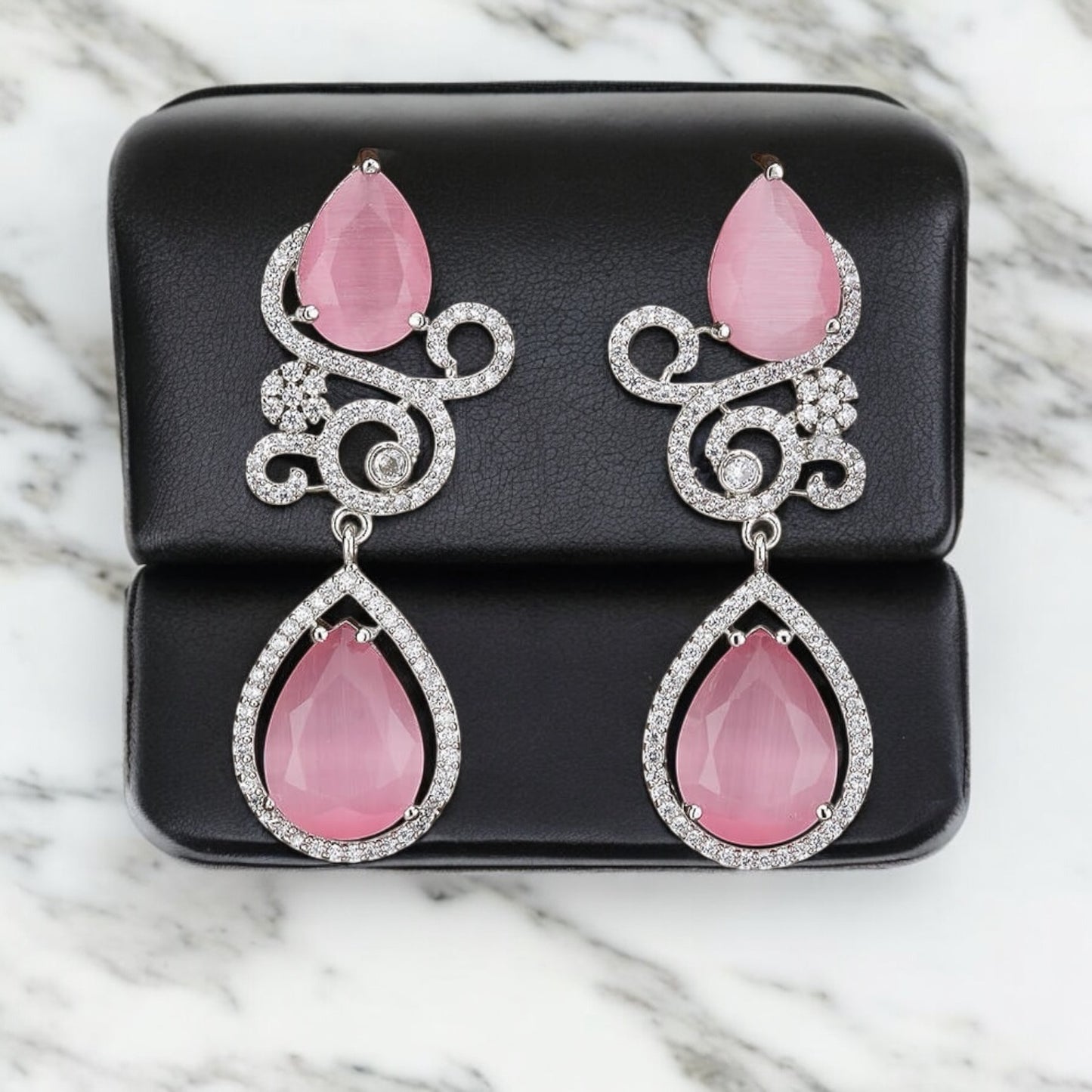 422643-P Earring With Gold/Rhodium Plating