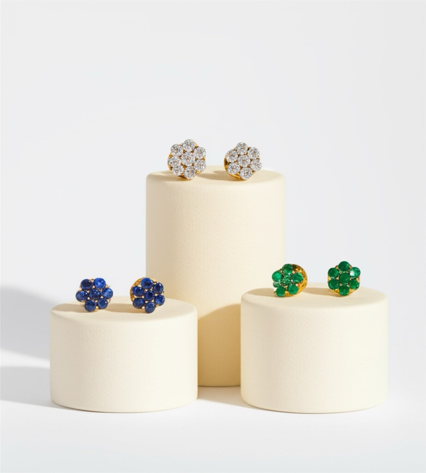 427472 Cubic Zirconia Delicate Tops With Gold Plating