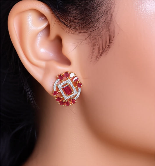 420642 Cz Tops With 2 Tone Plating