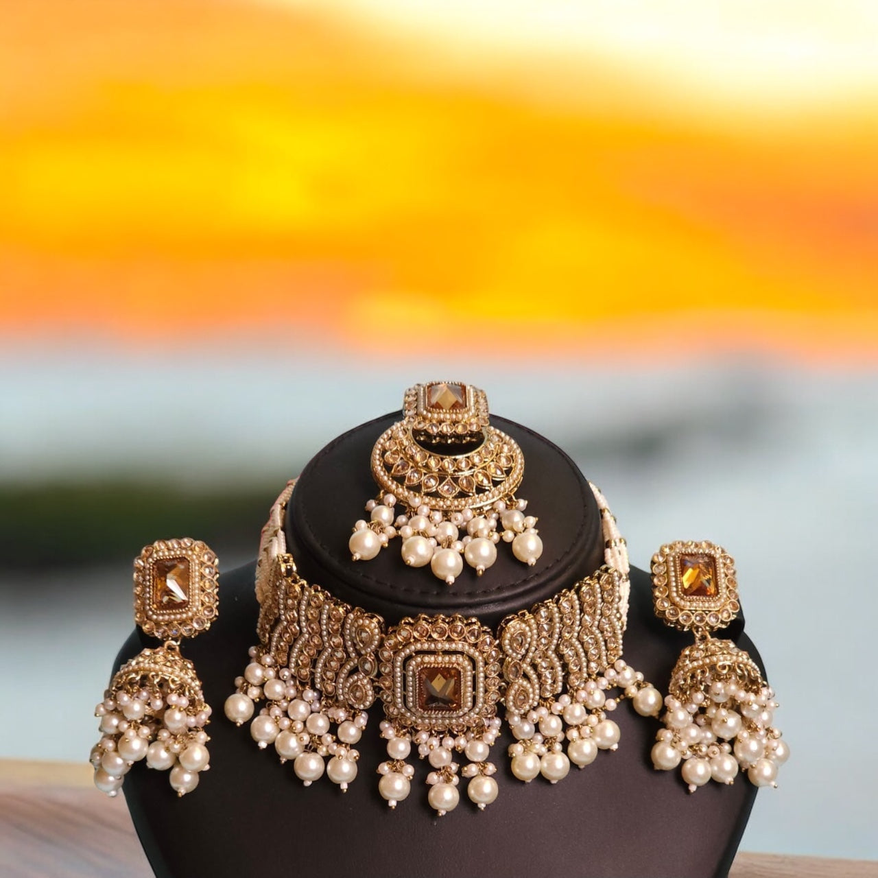 913009-NS Cz Delicate Necklace