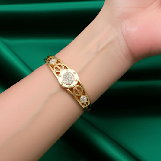 92259-KW-Western Steel Anti Tarnish Kada-Design 2