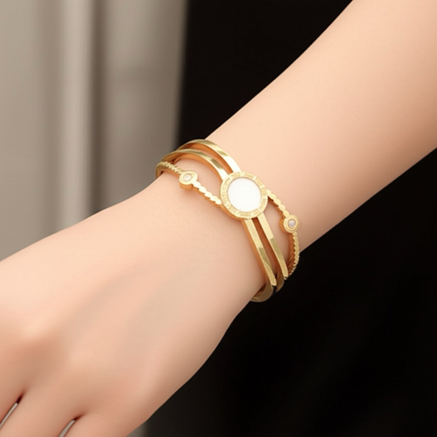 92259-KW-Western Steel Anti Tarnish Kada-Design 3