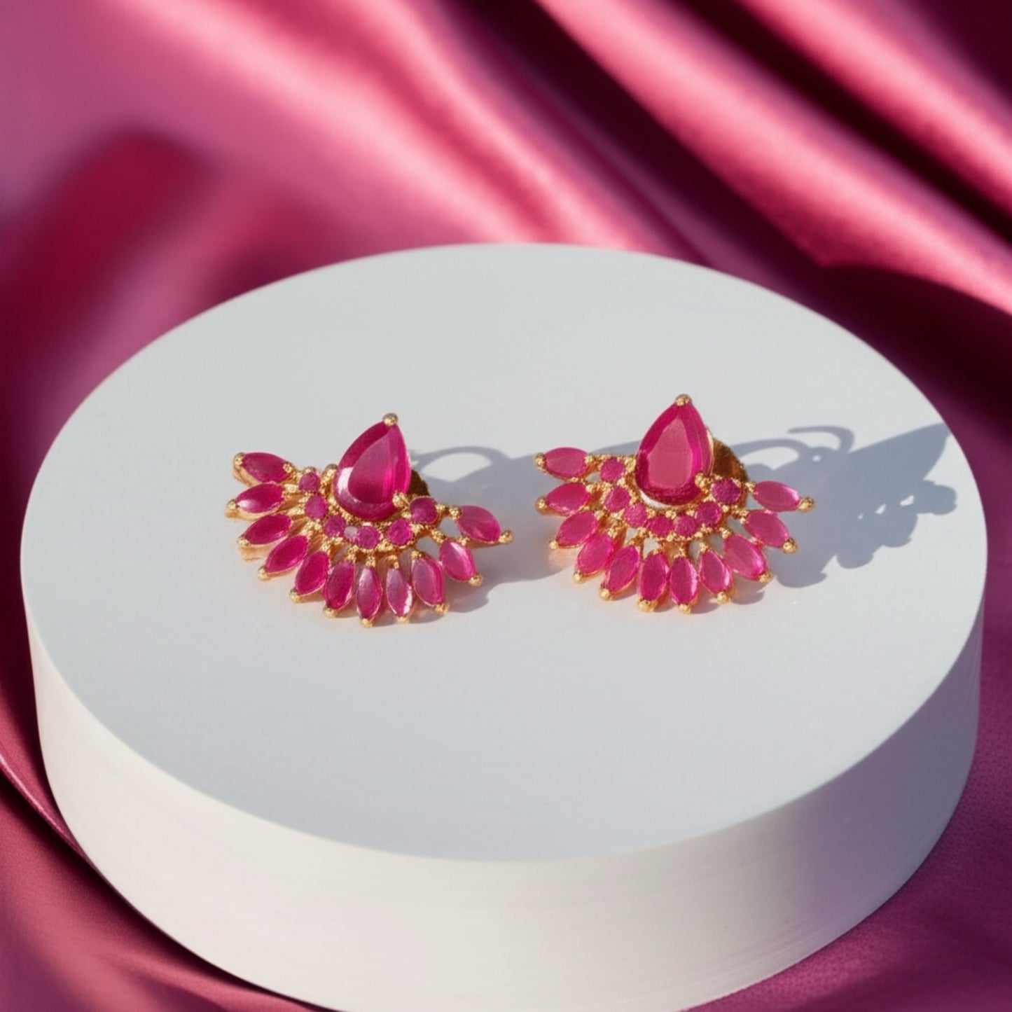 433162 Cz Classic Tops With Gold Plating